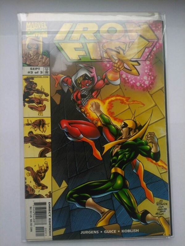 Komiks Iron Fist 3 September 1998