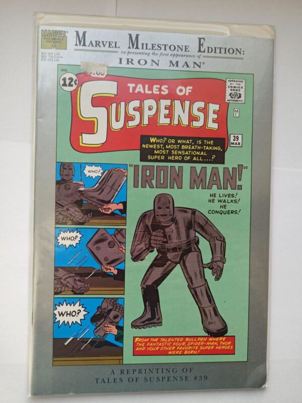 3401.jpg Komiks Marvel Milestone Edition Tales of Suspense 39 1993