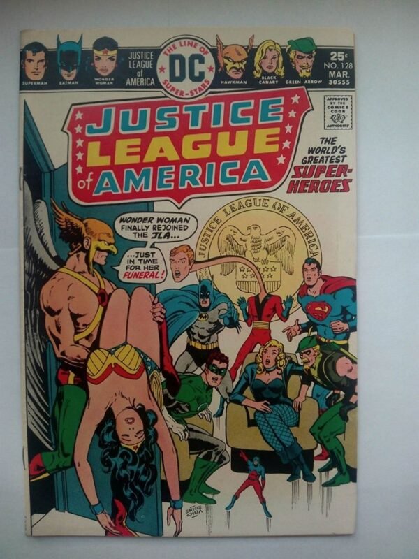 Komiks Justice League of America 128 March 1976