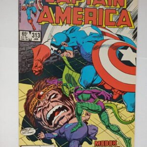 Komiks Captain America 313 January 1986 Death of MODOK