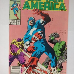 Komiks Captain America 324 Dec 1986 1st Cameo App Slug