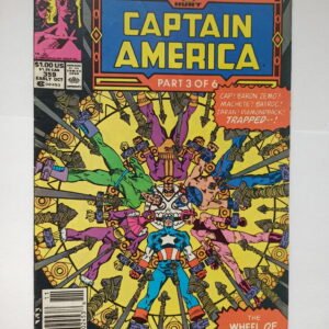 Komiks Captain America 359 Oct 1989 1st Cameo App Crossbones
