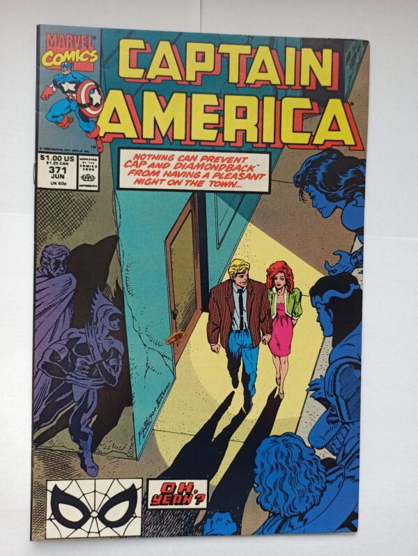 Komiks Captain America 371 June 1990
