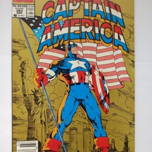 Komiks Captain America 383 March 1991 50th Anniversary
