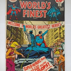 Komiks Worlds Finest 218 August 1973