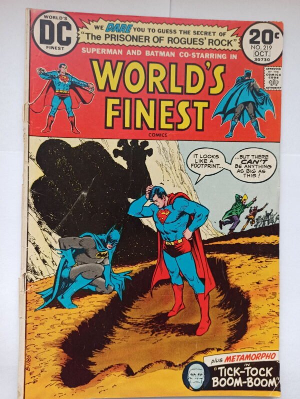 Komiks Worlds Finest 219 October 1973