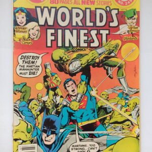 Komiks Worlds Finest 245 July 1977