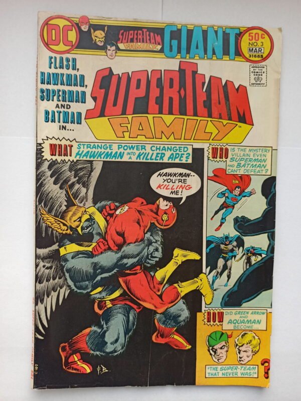 Komiks Super-Team Family 3 March 1976