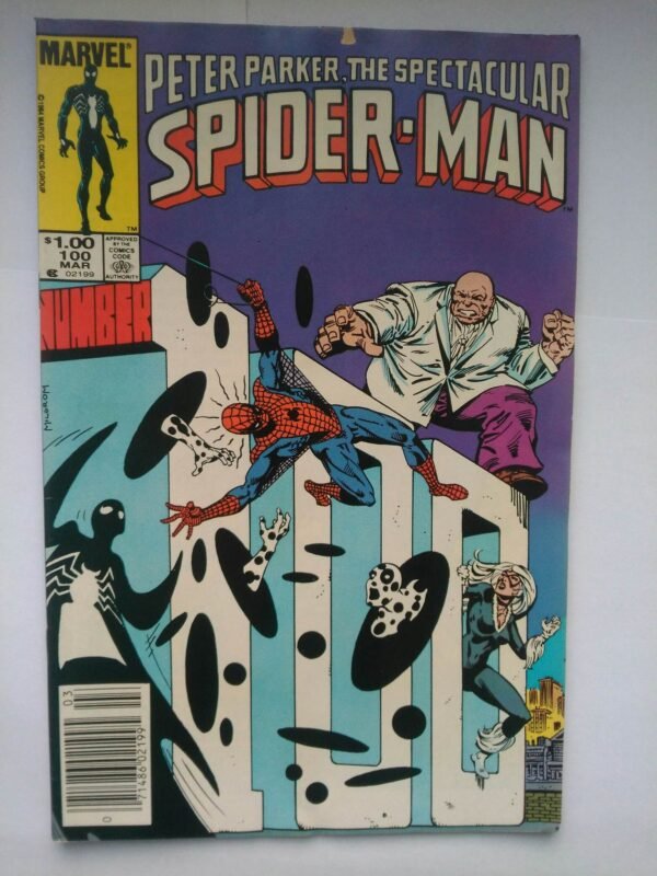 Komiks Spectacular Spiderman 100 March 1985