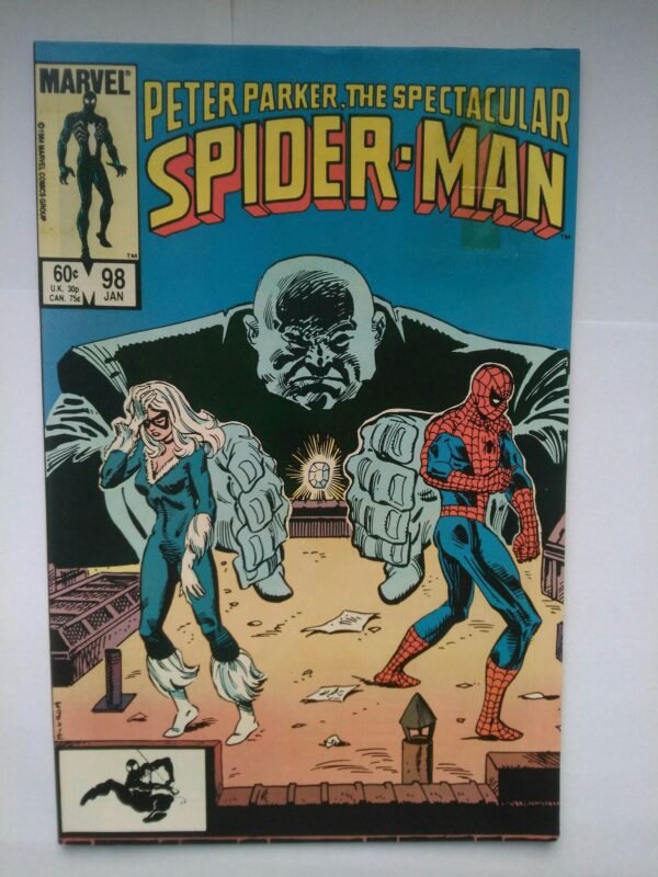 Komiks Spectacular Spiderman 98 January 1985 1st App Spot