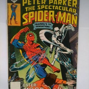 Komiks Spectacular Spiderman 22 Sept 1978 Spiderman vs Moon Knight