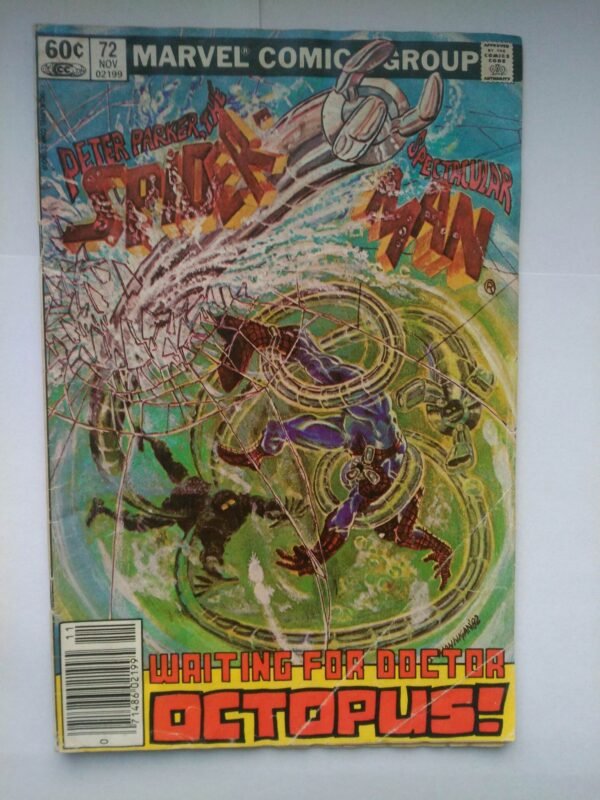 Komiks Spectacular Spiderman 72 Nov 1982 1st App Ollie Osnick