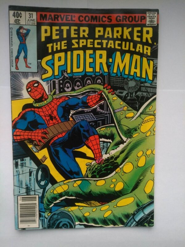 Komiks Spectacular Spiderman 31 June 1979 Death of Carrion