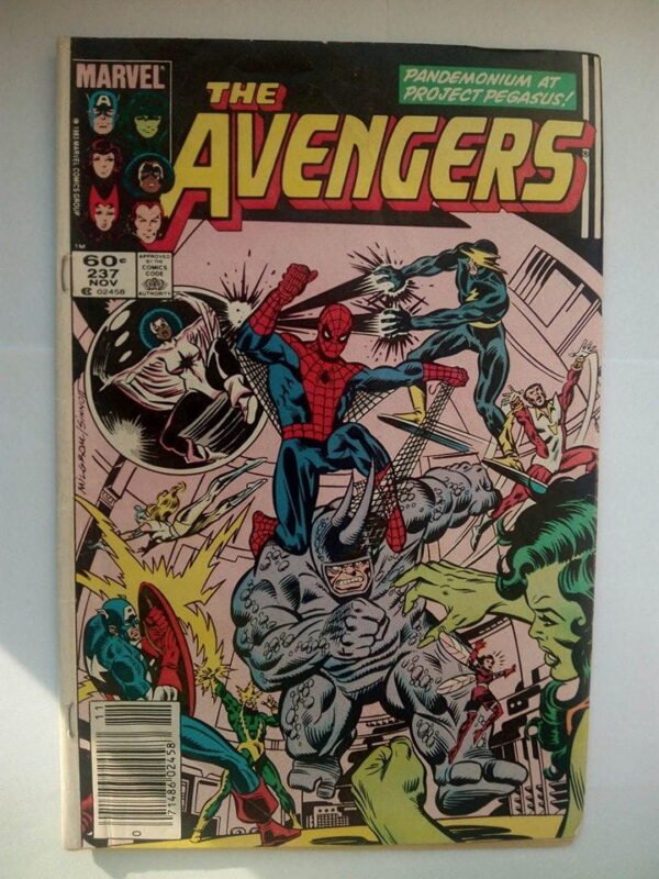 Komiks Avengers 237 November 1983