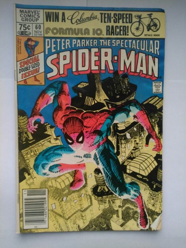 Komiks Spectacular Spiderman 60 Nov 1981 Origin Retold