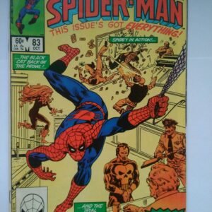Komiks Spectacular Spiderman 83 Oct 1983 Punisher Retold