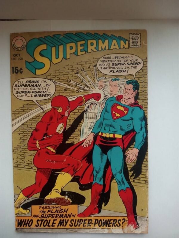 Komiks Superman 220 October 1969