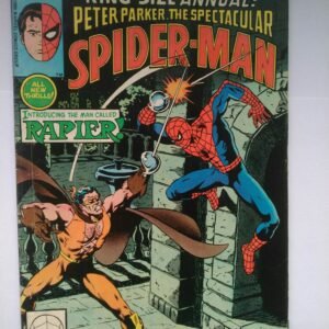 Komiks Spectacular Spiderman King Size Annual 2 1980