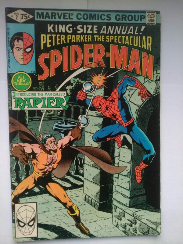 Komiks Spectacular Spiderman King Size Annual 2 1980