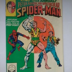 Komiks Spectacular Spiderman King Size Annual 3 1981