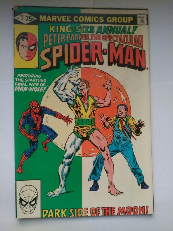 Komiks Spectacular Spiderman King Size Annual 3 1981