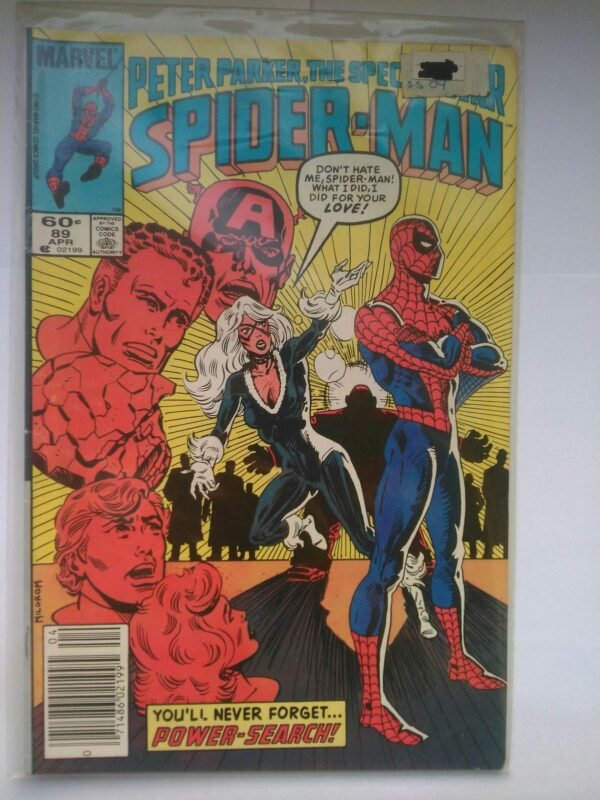Komiks  Spectacular Spiderman 89 April 1983