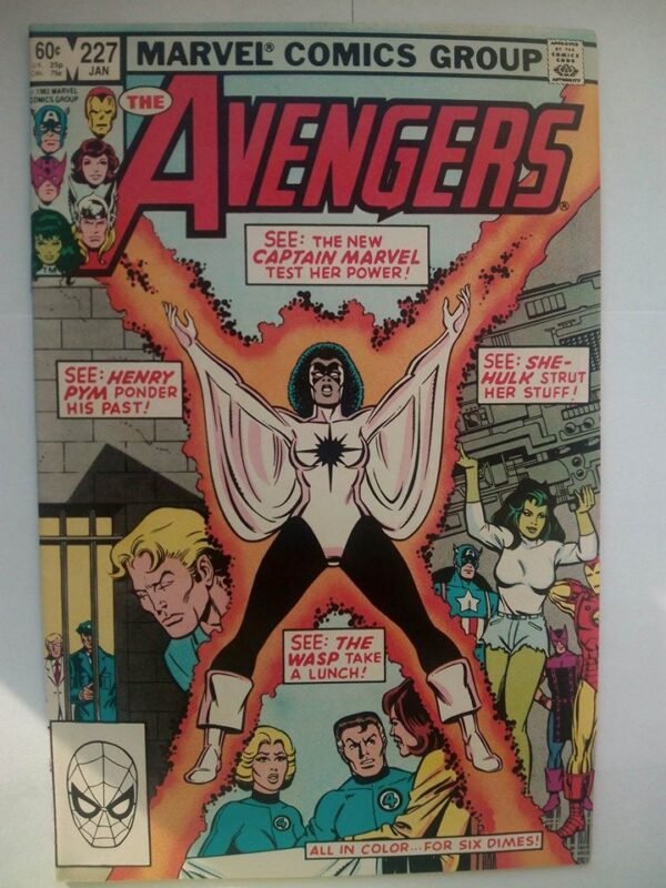 Komiks Avengers 227 January 1983