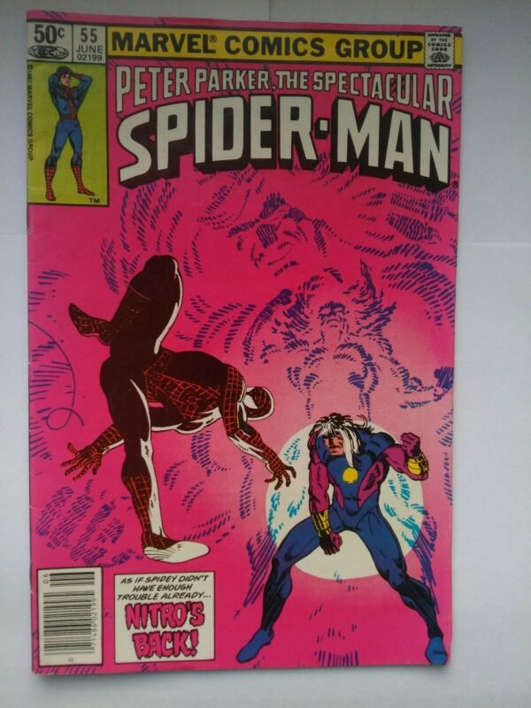 Komiks Spectacular Spiderman 55 June 1981
