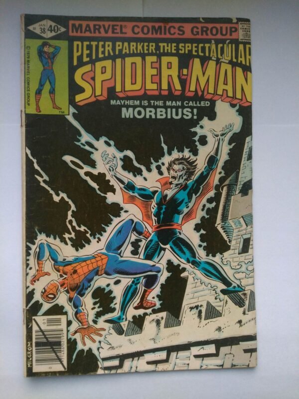 Komiks  Spectacular Spiderman 38 Jan 1979