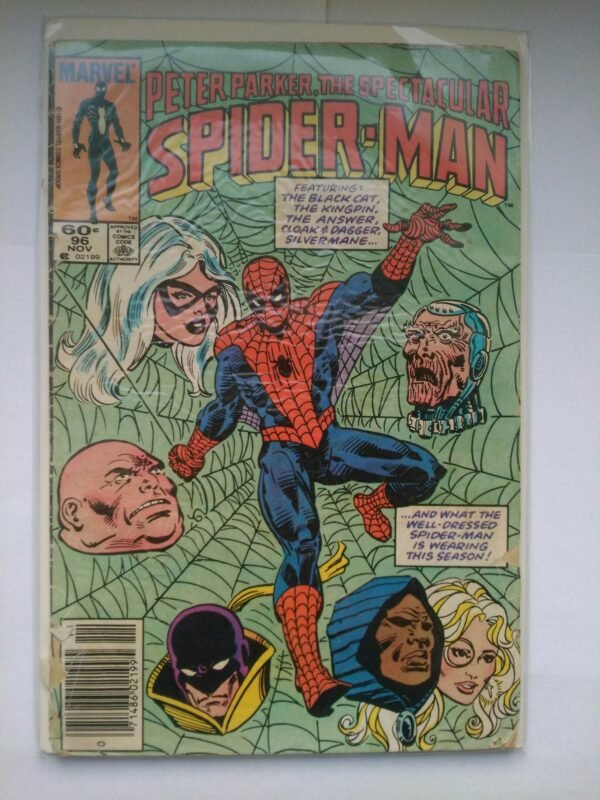 3493.jpg Komiks Spectacular Spiderman 96 Nov 1984
