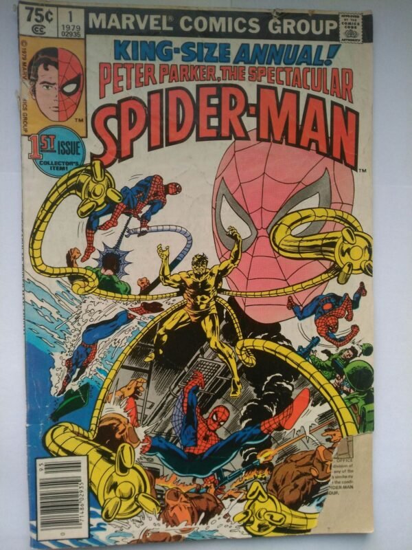 Komiks Spectacular Spiderman King Size Annual 1 1979