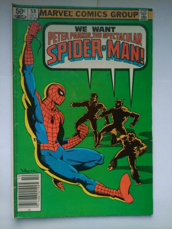 3498.jpg Komiks Spectacular Spiderman 59 Oct 1981