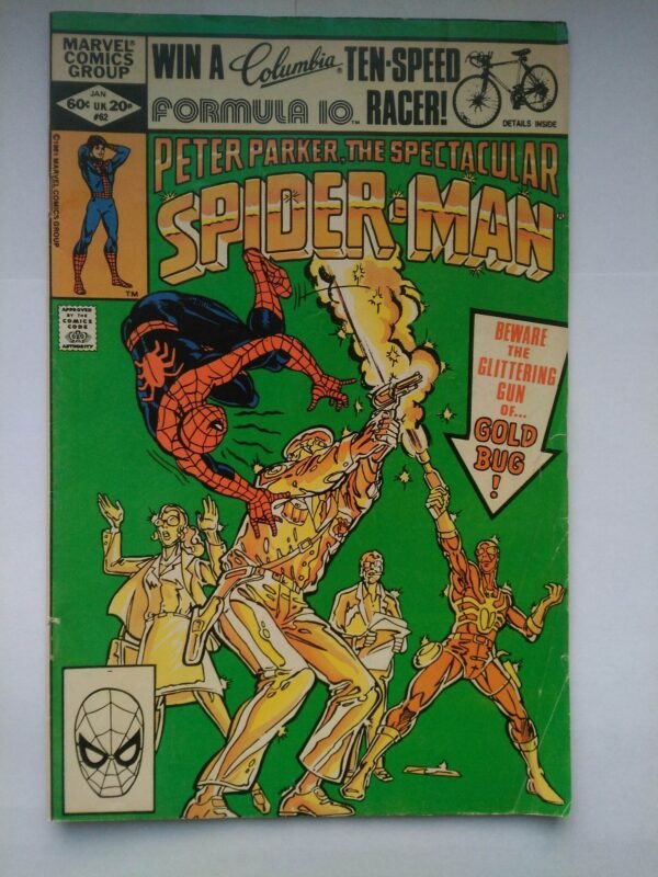3500.jpg Komiks Spectacular Spiderman 62 Jan 1982