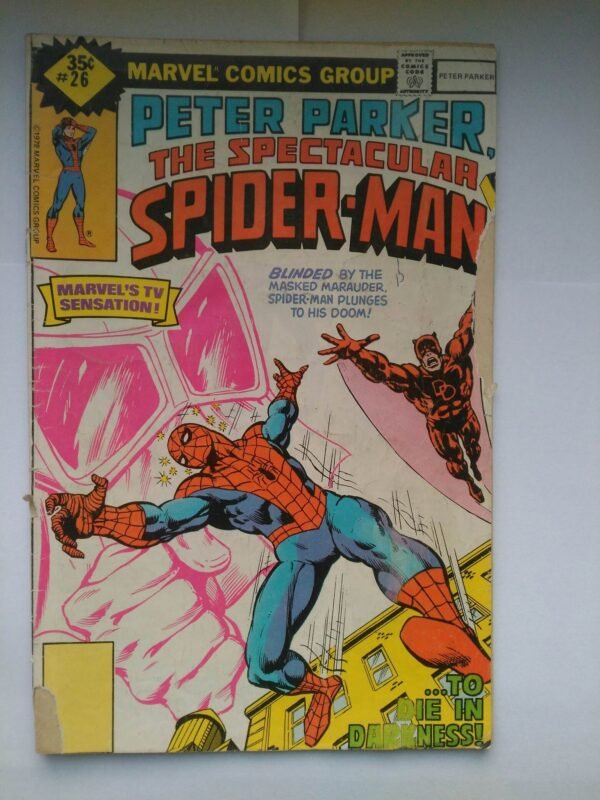 Komiks  Spectacular Spiderman 26 Jan 1979