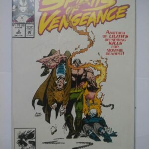 Komiks Spirits of Vengeance 3 Oct 1992 SIGNED MACKIE