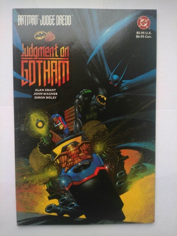 Komiks Batman Judge Dredd Judgment on GOTHAM  1991