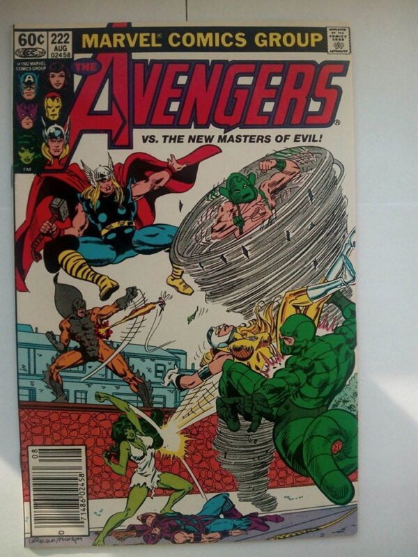 Komiks Avengers 222 August 1982