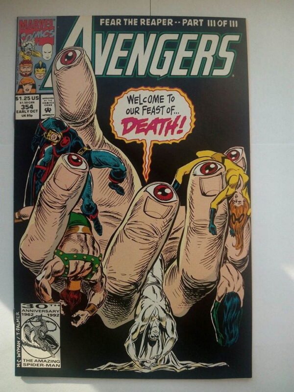 Komiks Avengers 354 Early October 1993