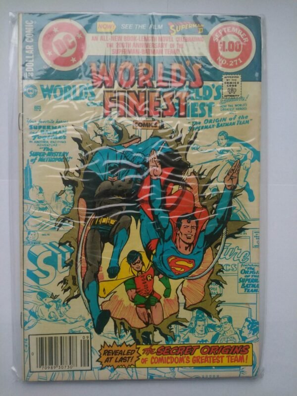 Komiks Worlds Finest 271 Sept 1981