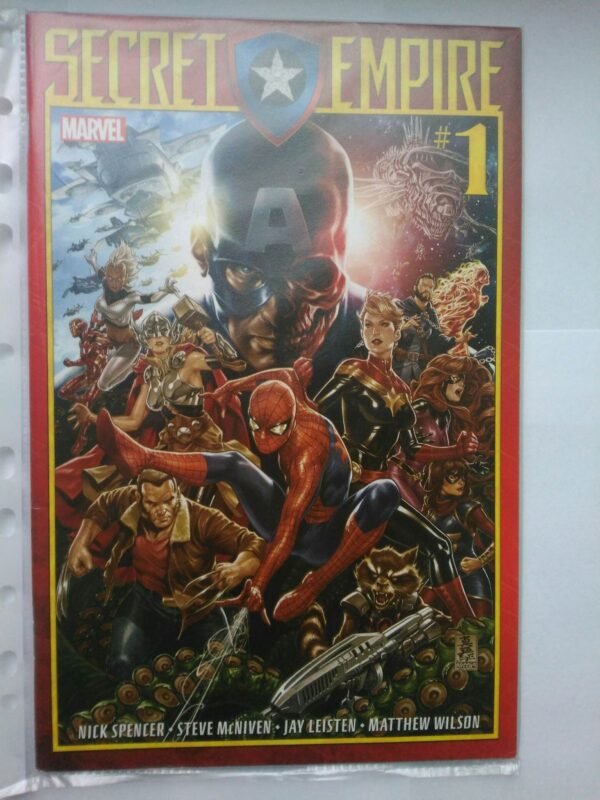 Komiks Secret Empire 1 2017 Captain America Variant