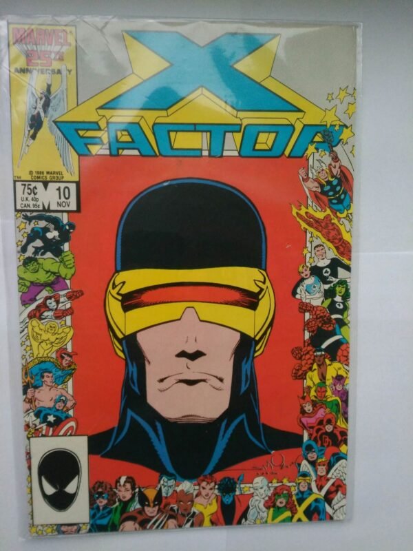 3560.jpg Komiks X-Factor 10 Nov 1986 Classic Cover