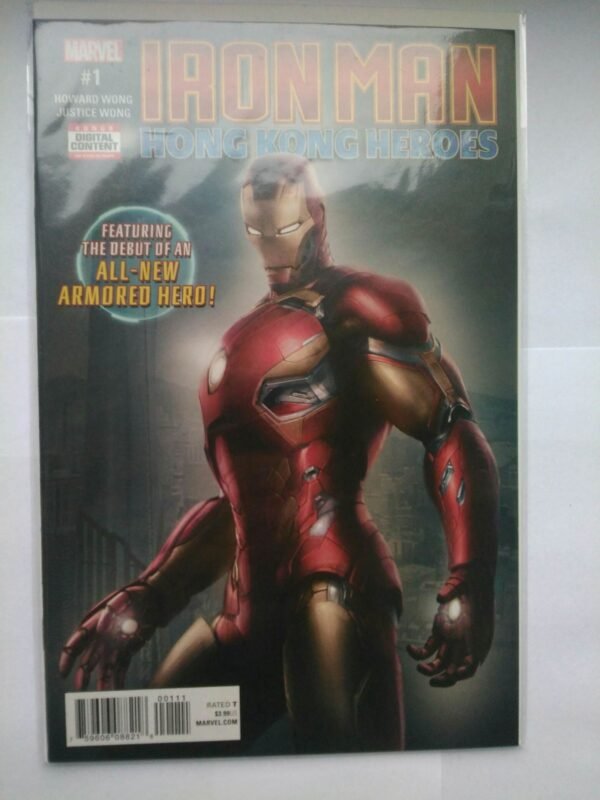 Komiks Iron Man Hong Kong Heroes 1 2018