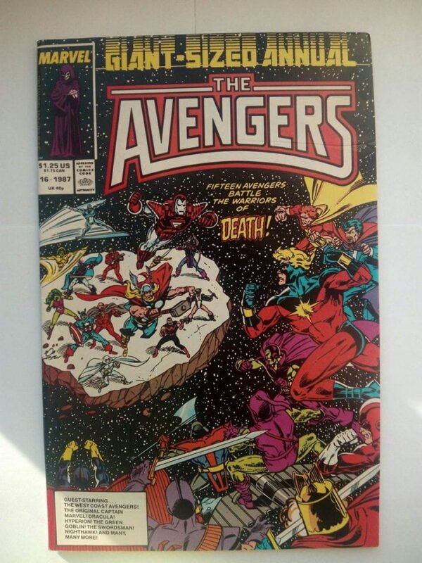 358.jpg Komiks Avengers Annual 16 1987