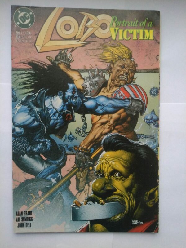 Komiks Lobo Portrait of a Victim 1 1993