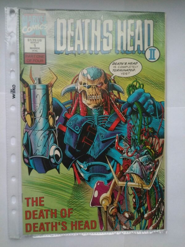 Komiks Deaths Head II 1 1992 Double Cover