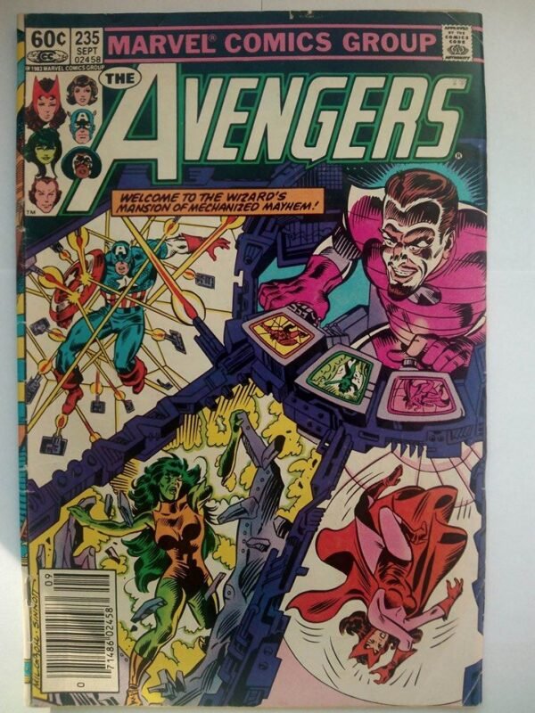 Komiks Avengers 235 September 1983