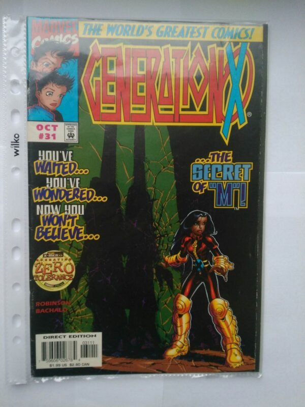 Komiks Generation X 31 Oct 1997