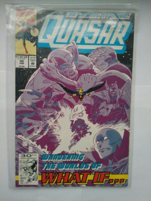 Komiks Quasar 30 1992 1st App Venomized Thor