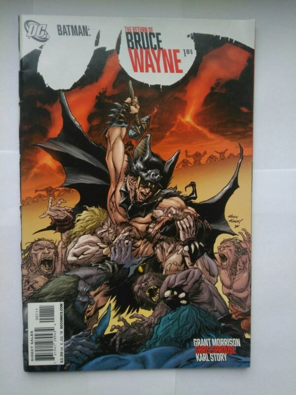 Komiks The Return of Bruce Wayne 1 2010