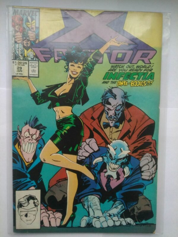 3614.jpg Komiks X-Factor 29 June 1988 1st App Infectia